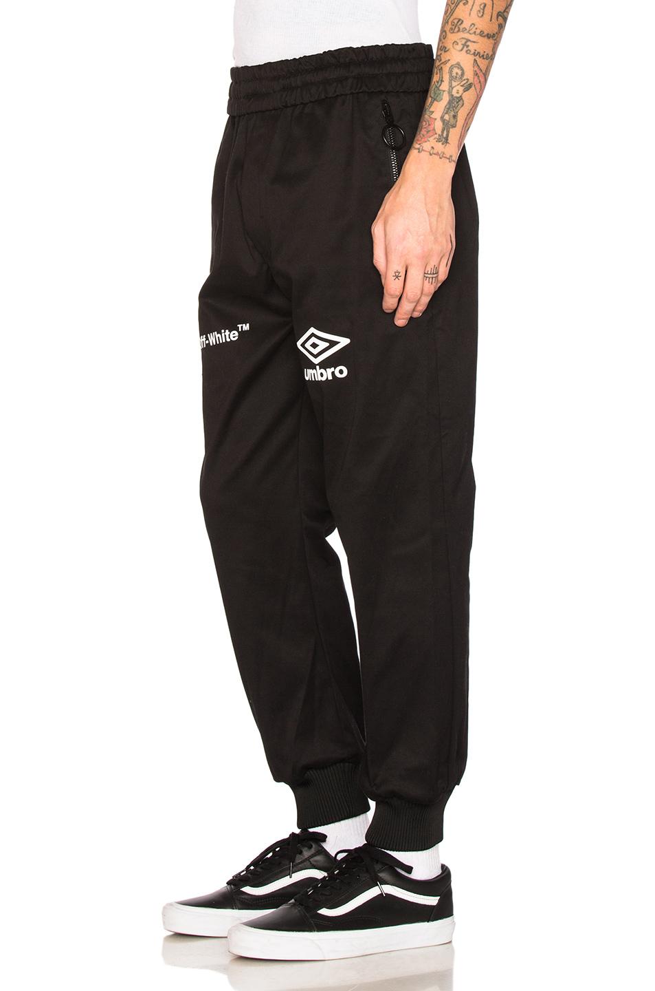 umbro off white pants