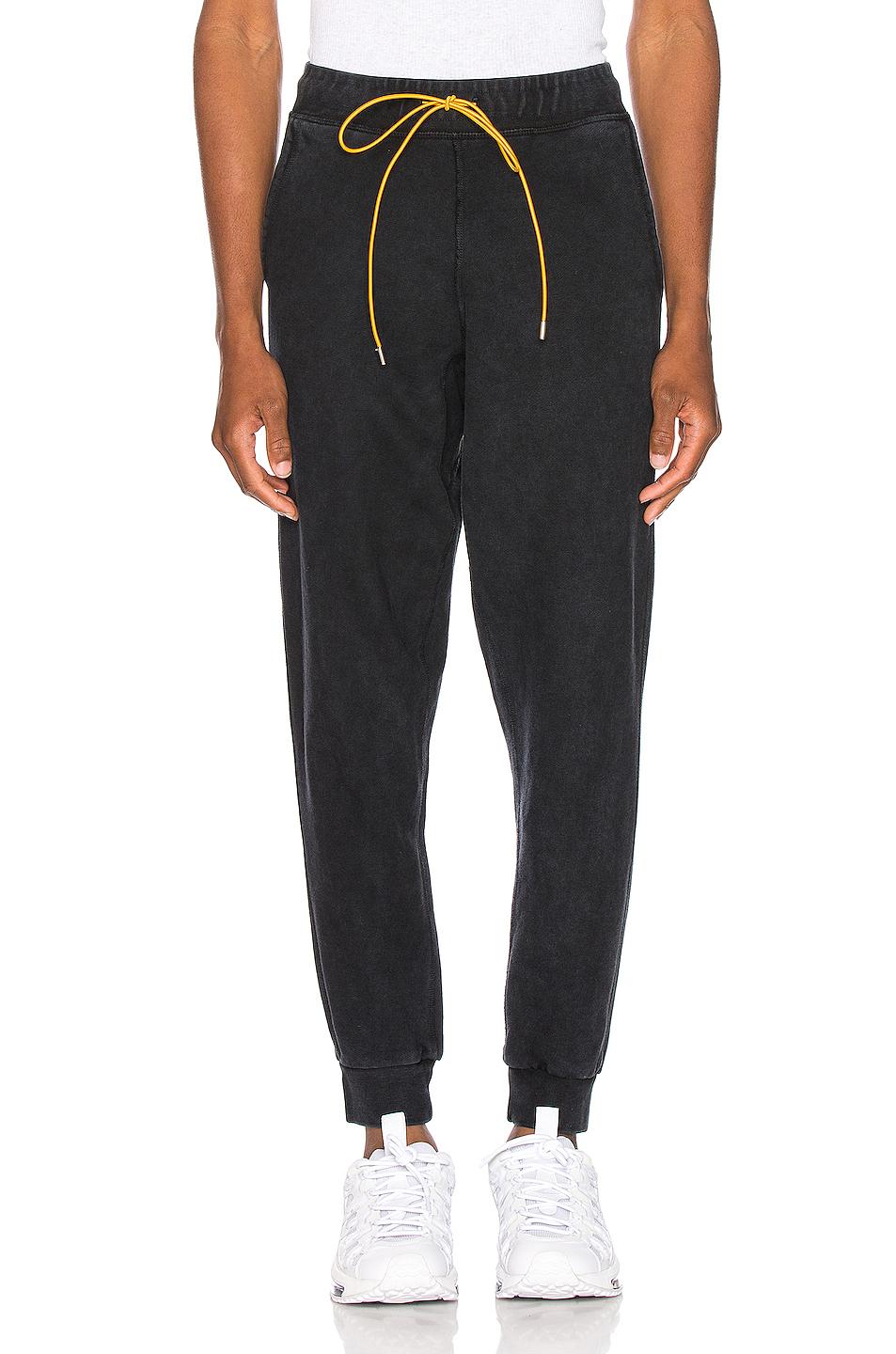 Rhude Cotton Jogger Pants in Black for Men - Lyst