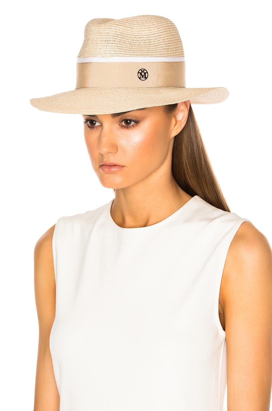 Maison Michel Henrietta Straw Hat in 