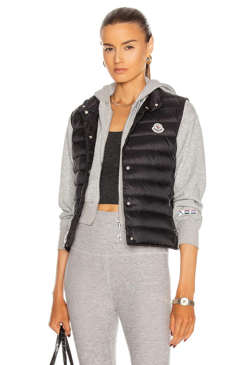 Moncler Liane Vest in Black | Lyst