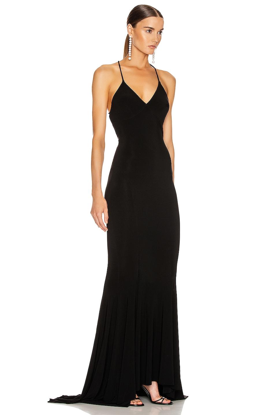 Low Back Slip Mermaid Fishtail Gown 