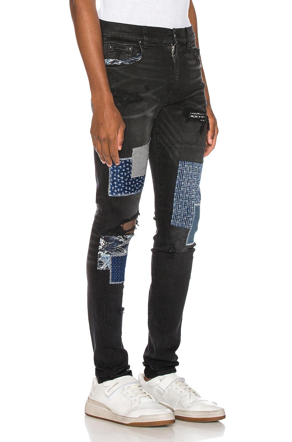 Amiri Denim Japanese Repair Jean in 
