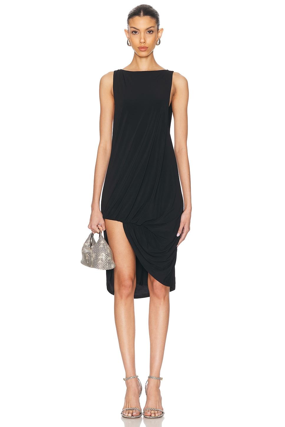 ワンピース JACQUEMUS 'La Robe Peplo Courte' dress Black Jacquemus La Robe Peplo Courte in Black | Lyst
