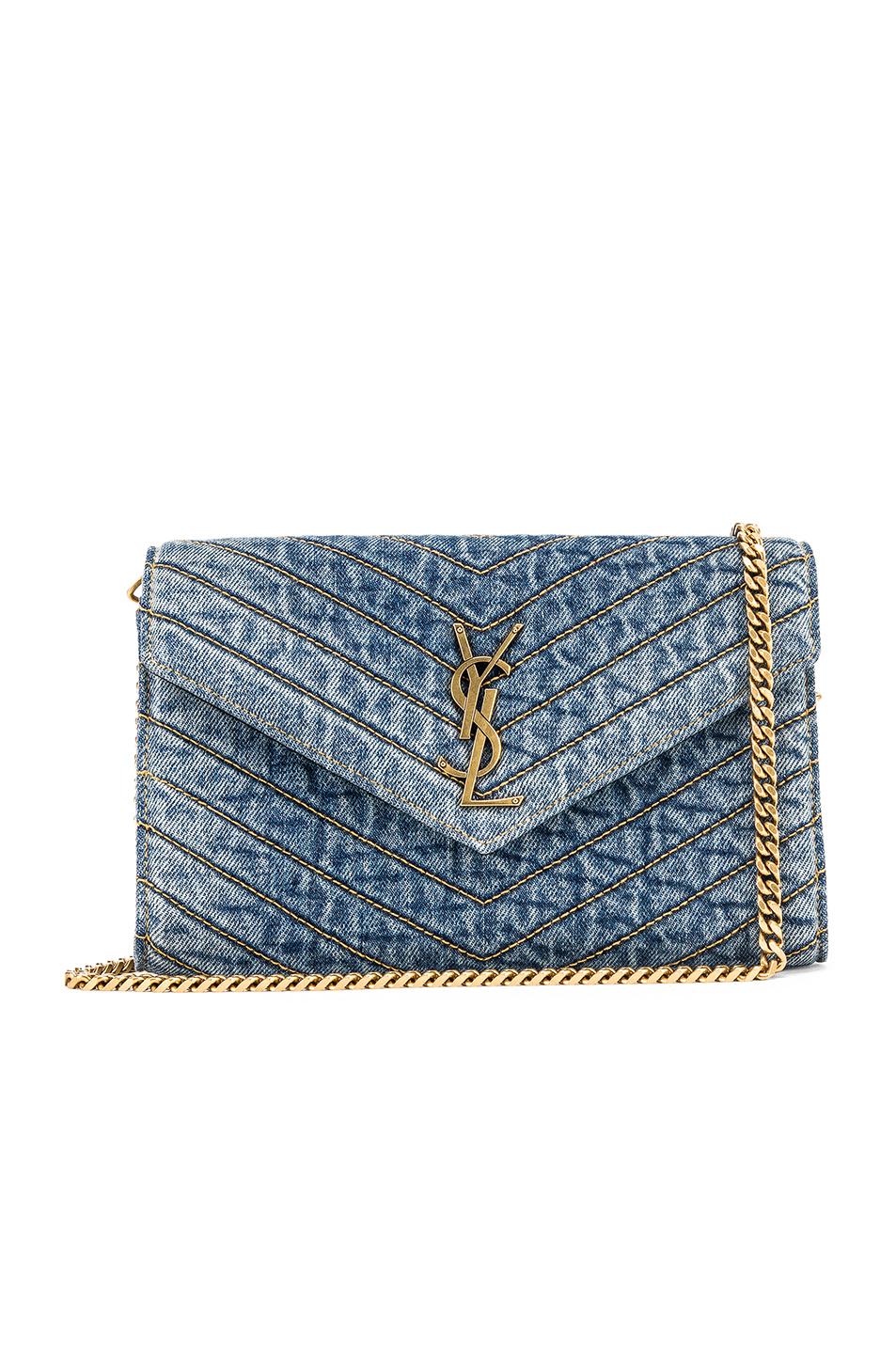 Ysl Denim Wristlet 2024 towncentervb