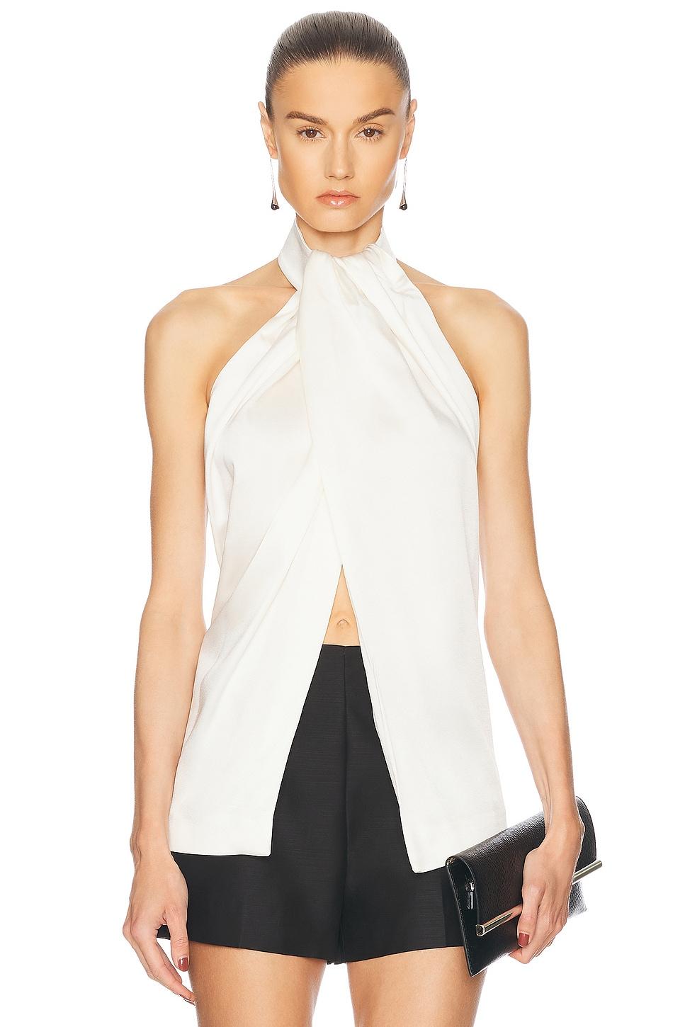 【送料&関税込】Stella McCartney Envers Satin Halterneck All Stella McCartney Envers Draped Satin Halterneck Jumpsuit