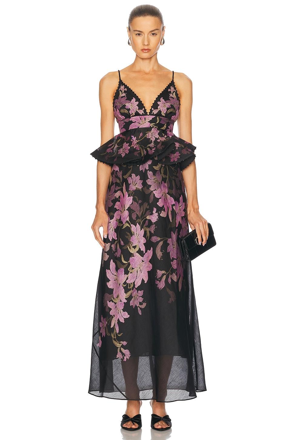 ワンピース Dawning Ruffled Midi Dress in Lace Dawning Ruffled Midi Dress in Lace