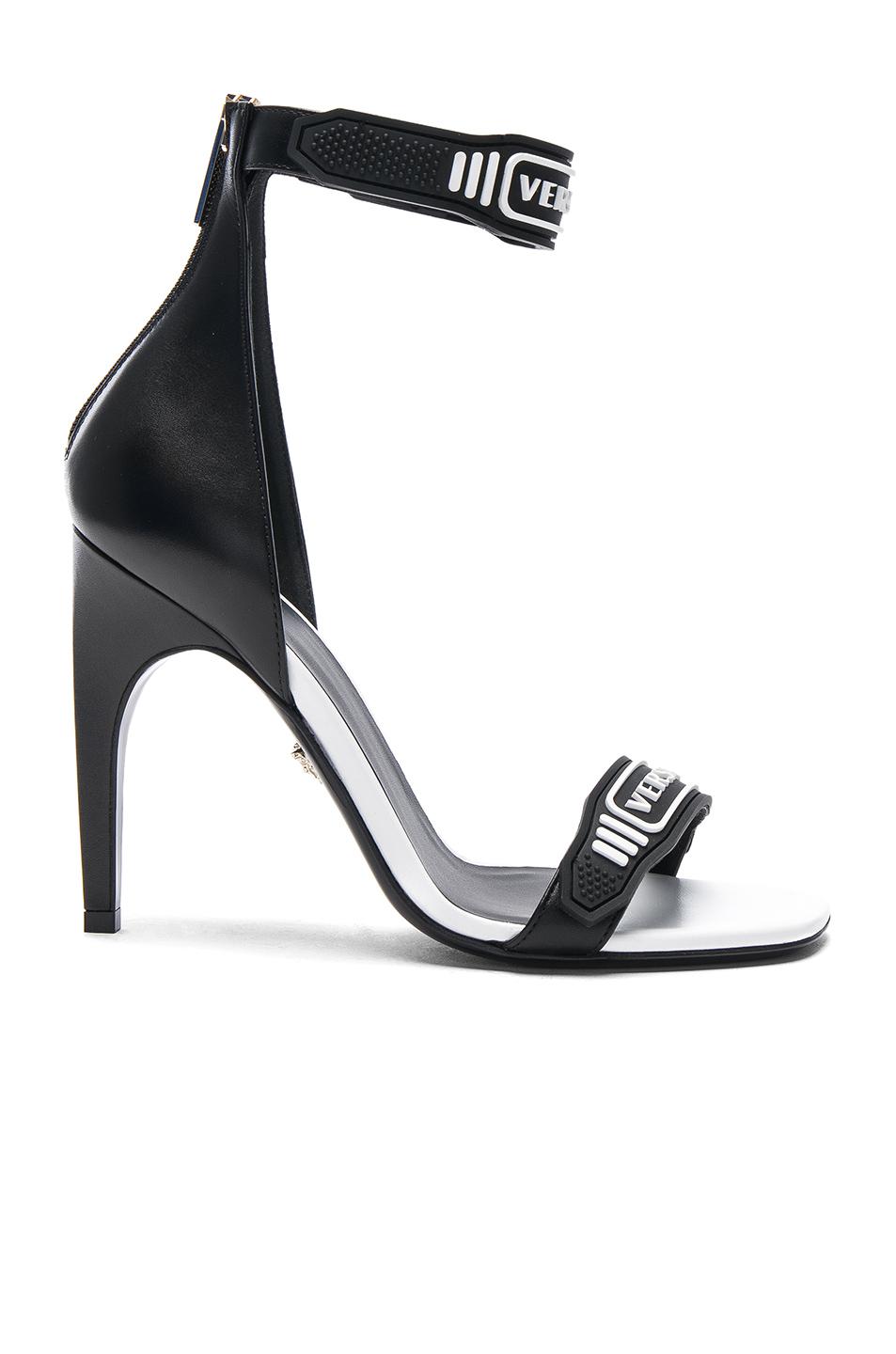 versace signature ankle strap sandals