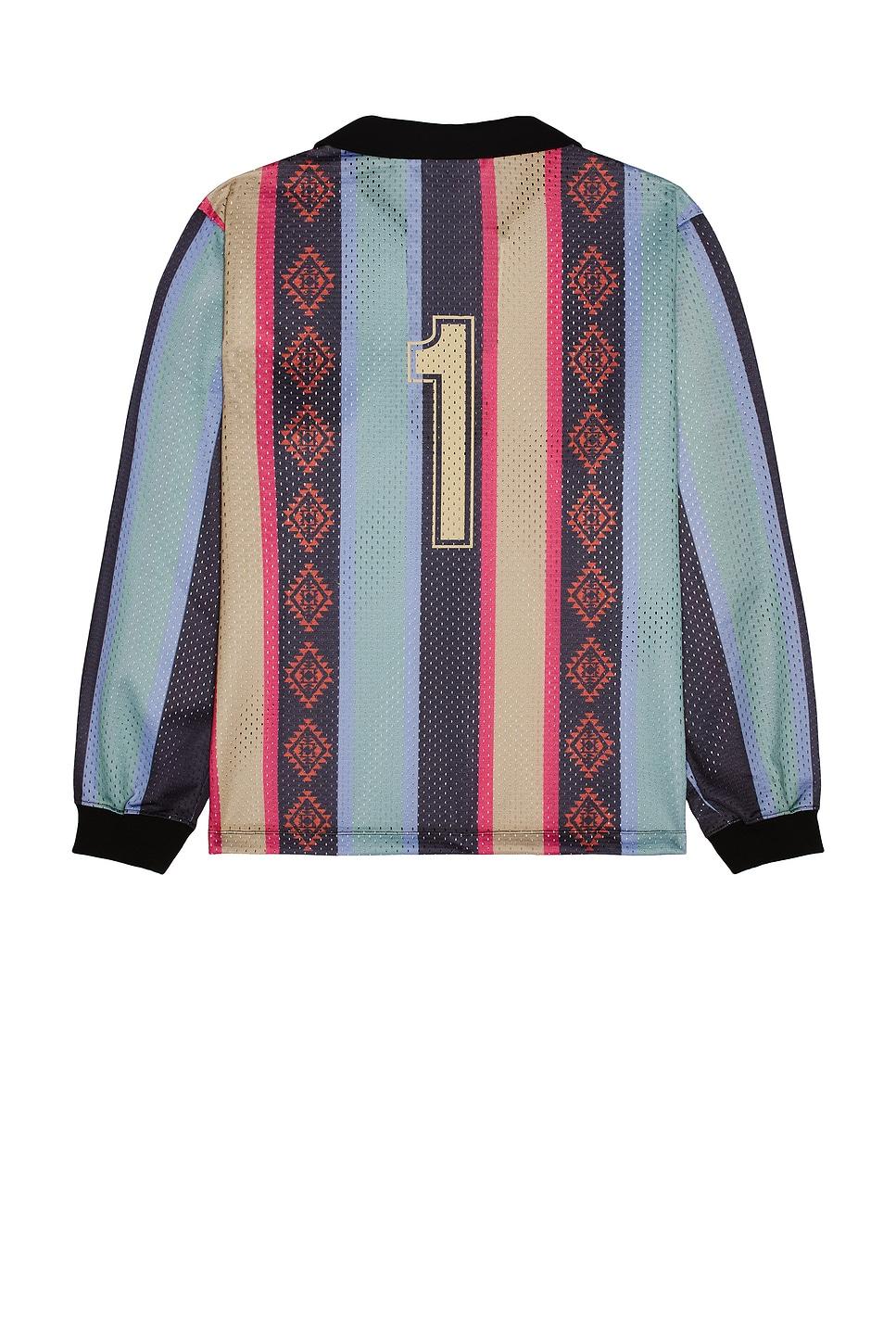 ANDERSSON BELL Stripe Long Sleeve T-Shirt in Red for Men | Lyst