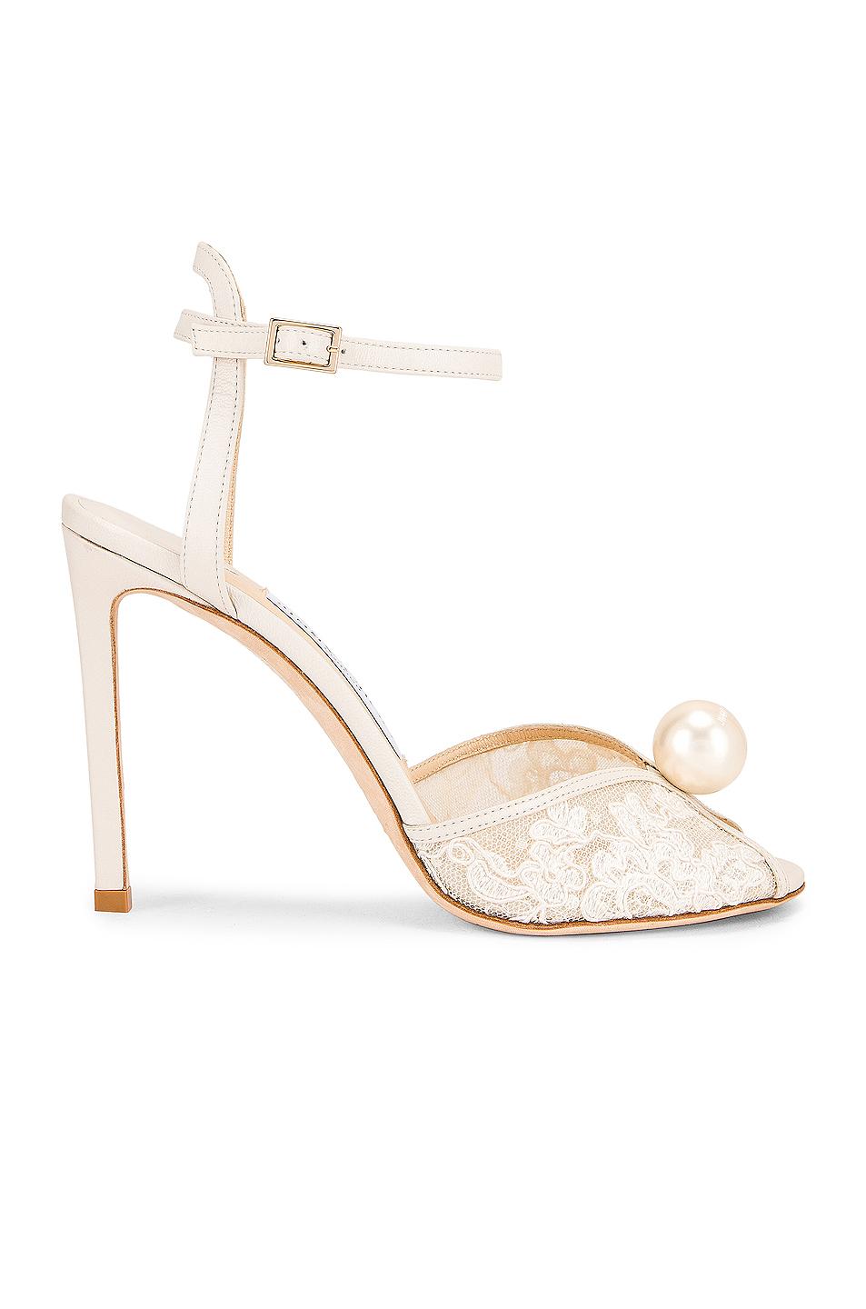 jimmy choo lace flat