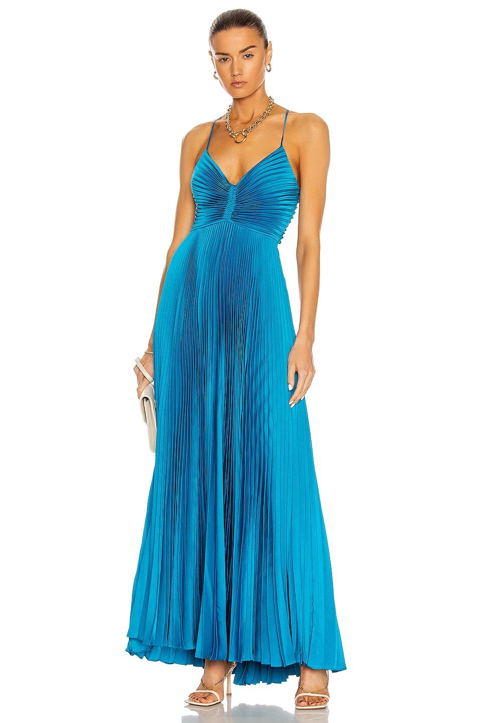 A.L.C. Aries Dress in Cerulean (Blue ...