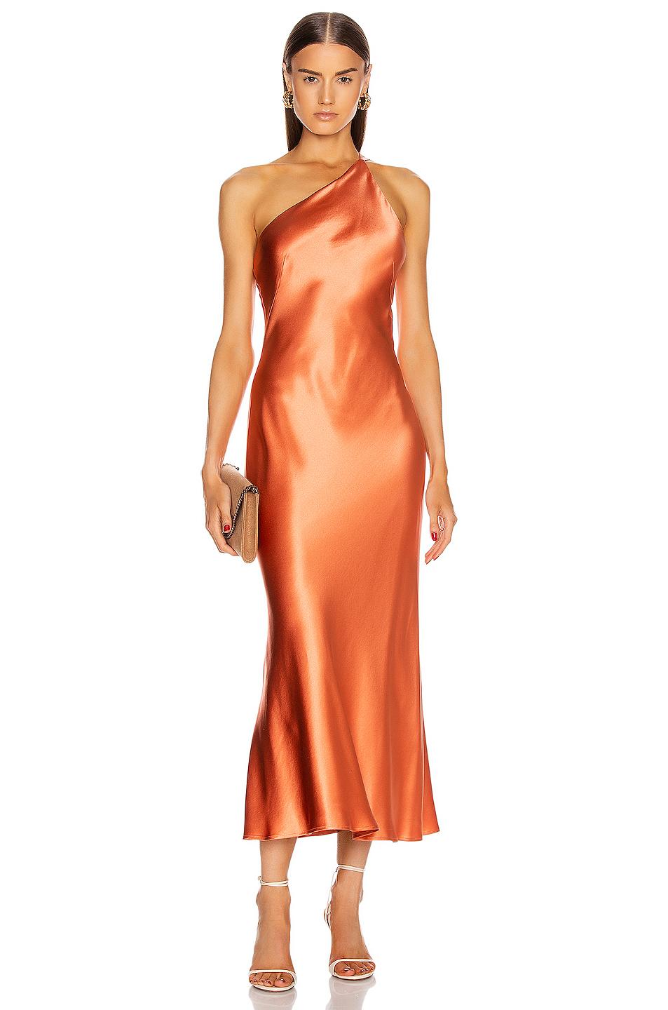 galvan silk gown