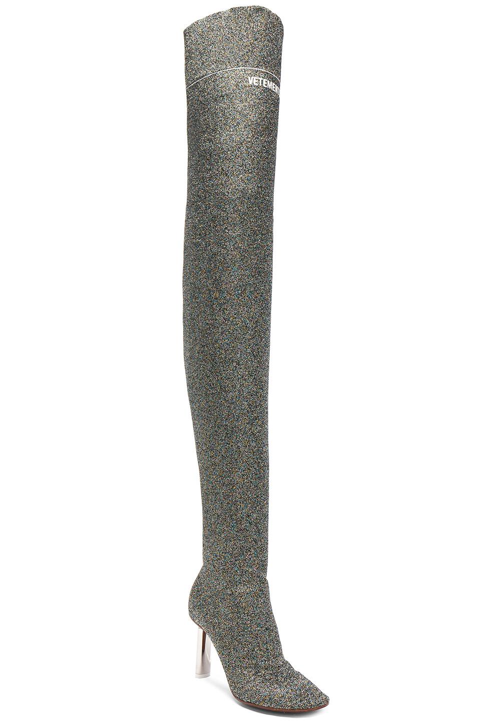 vetements boots thigh high