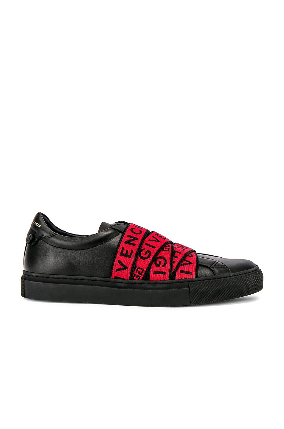 Givenchy 4g Strap Low-top Sneakers in Red for Men | Lyst