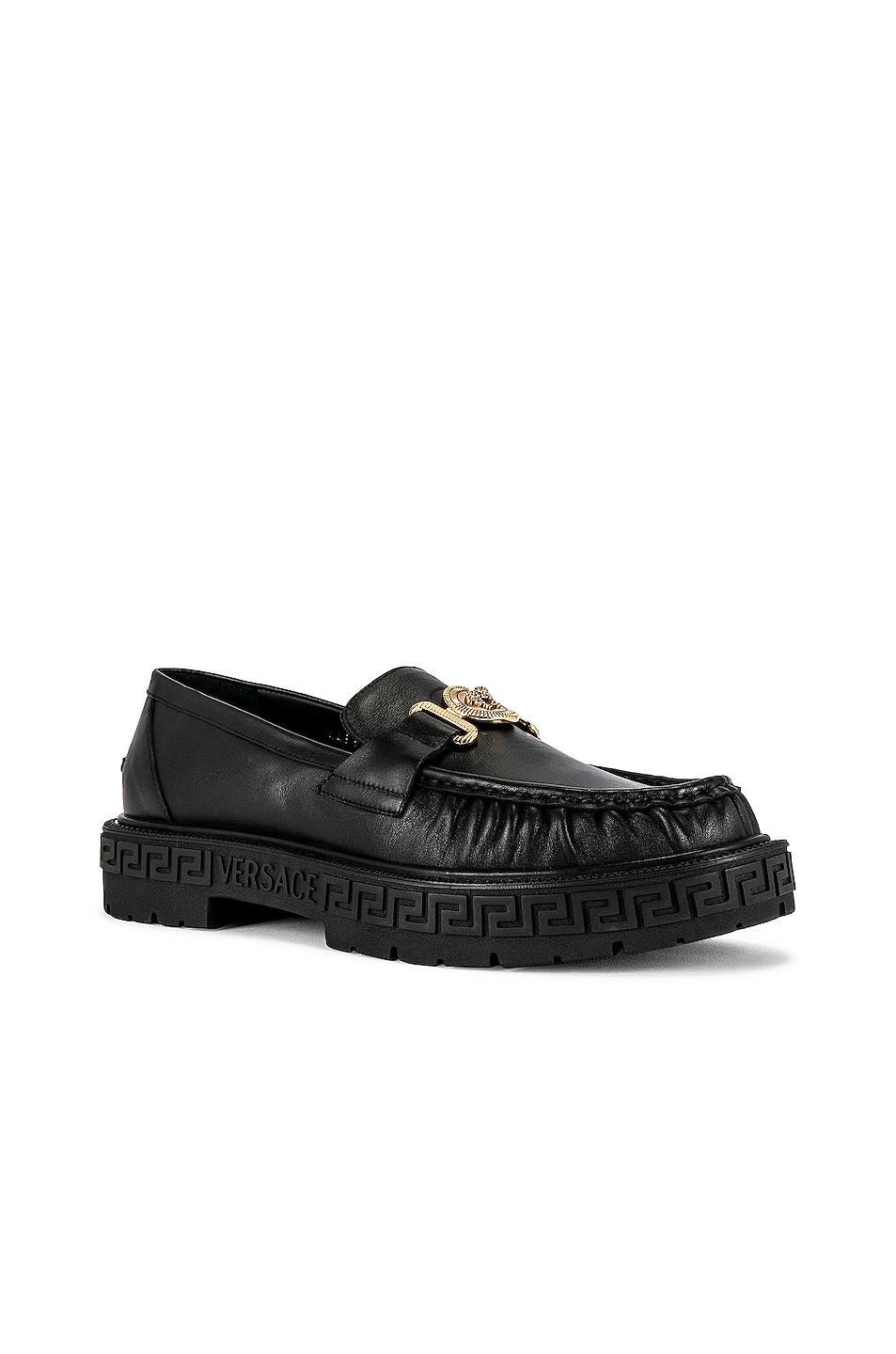 Versace Dress Shoes in Black for Men | Lyst