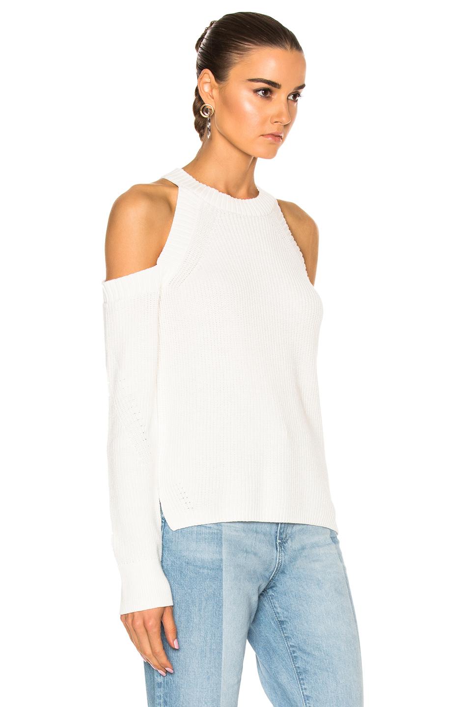 rag and bone cold shoulder sweater