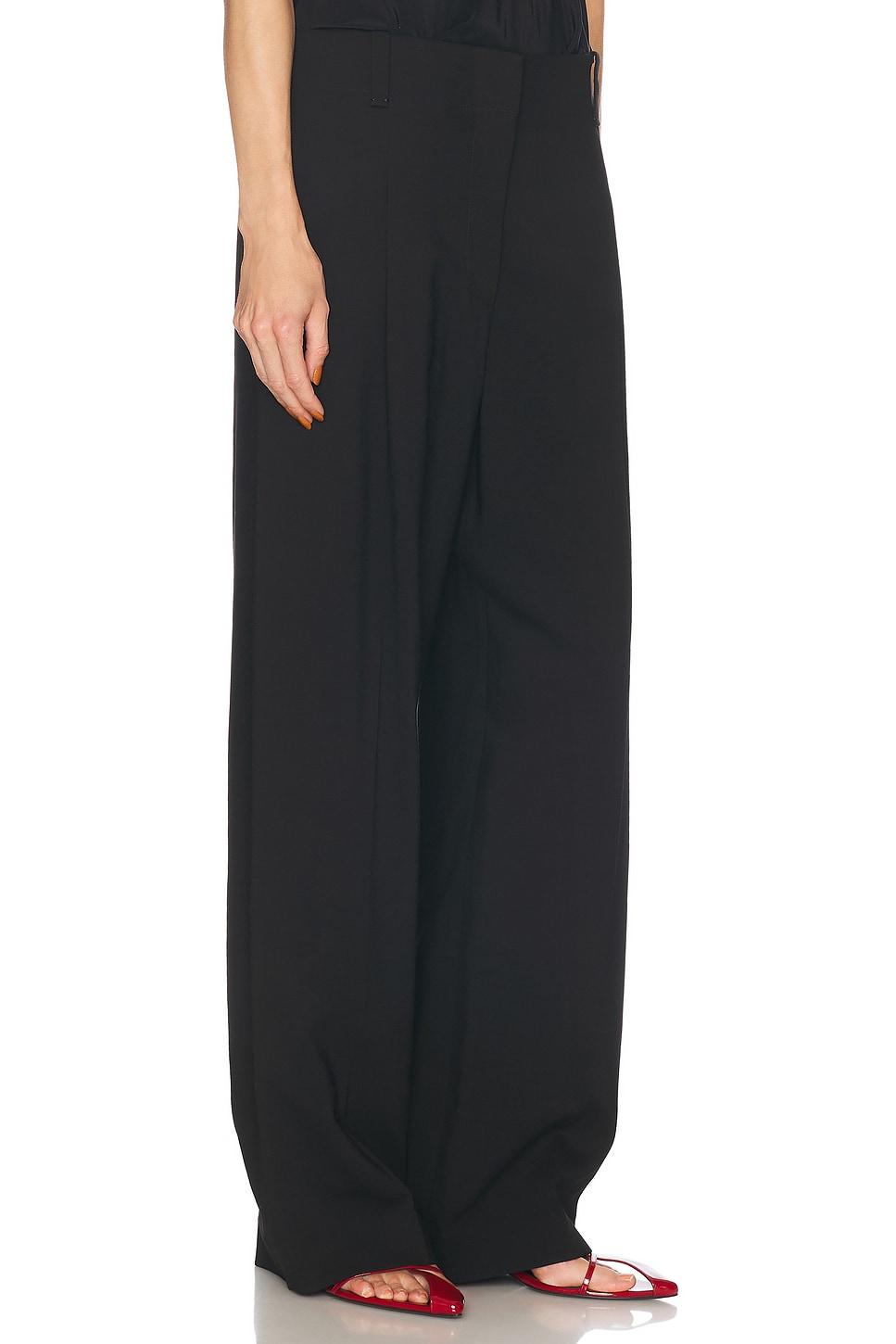 KHAITE Lenton Pant in Black | Lyst