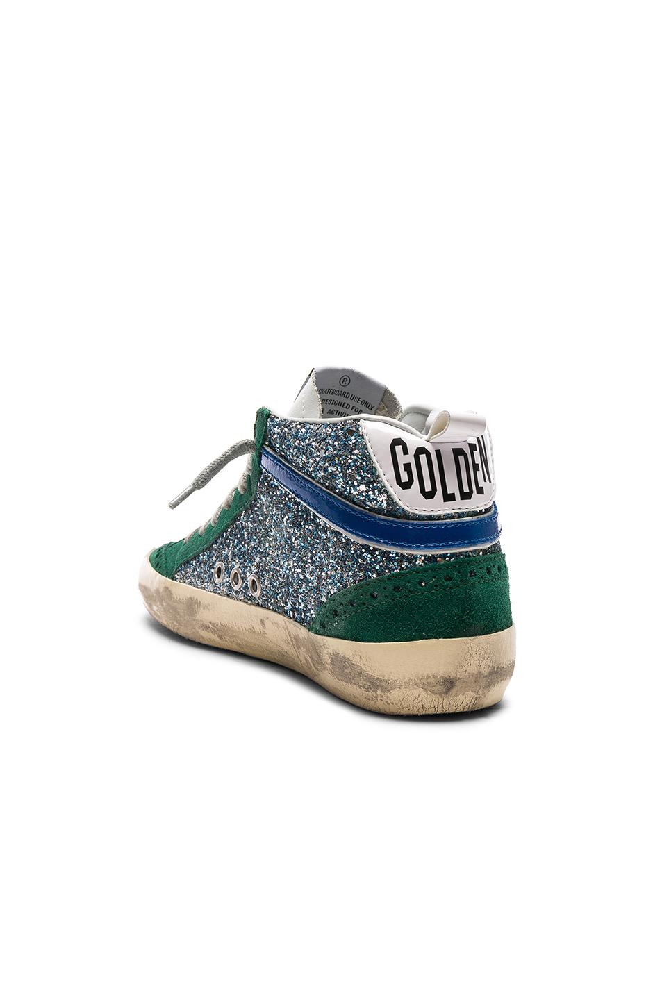 golden goose neon green