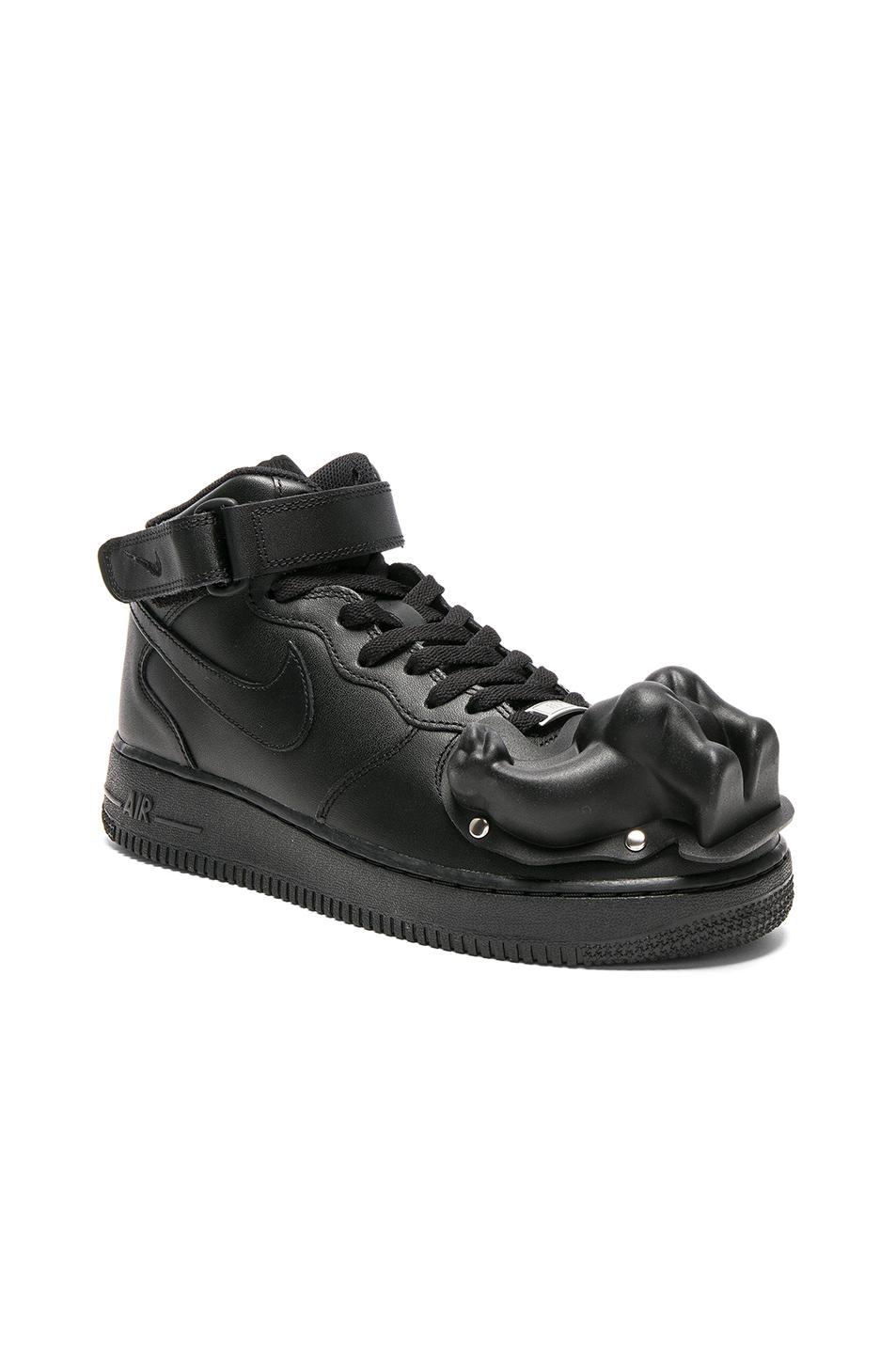 black cdg af1