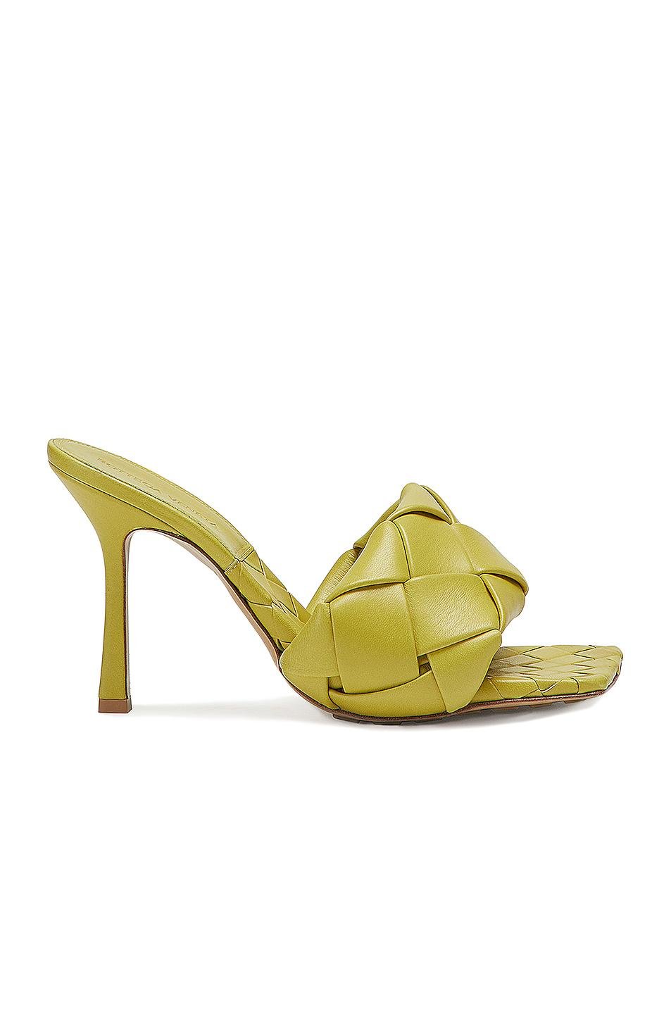 bottega veneta sandals yellow