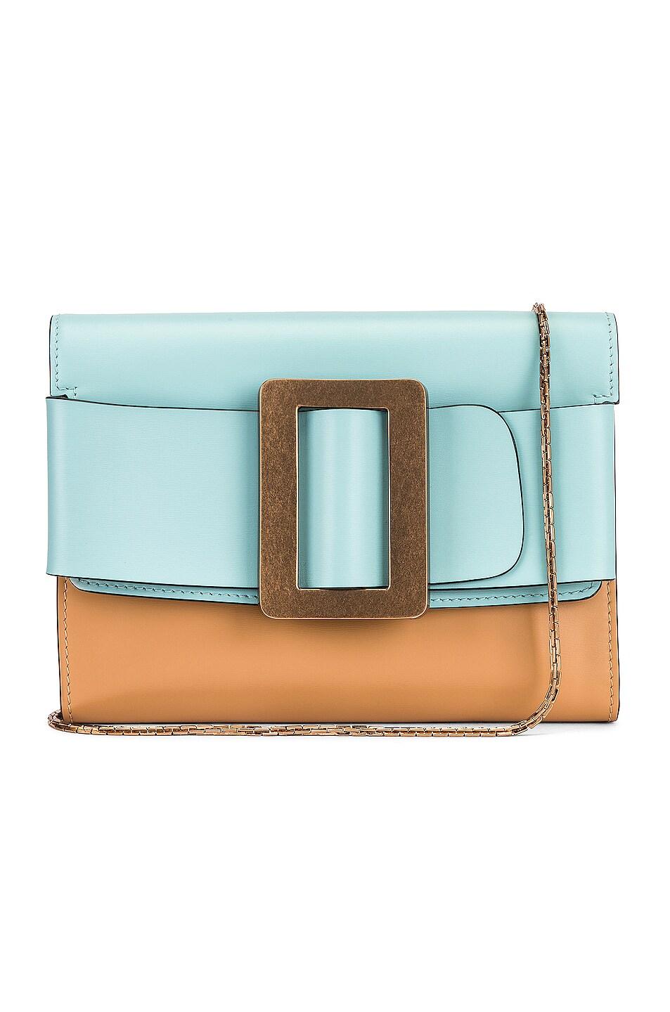 Boyy Leather Buckle Travel Case Two-tone Bag in Blue - Lyst