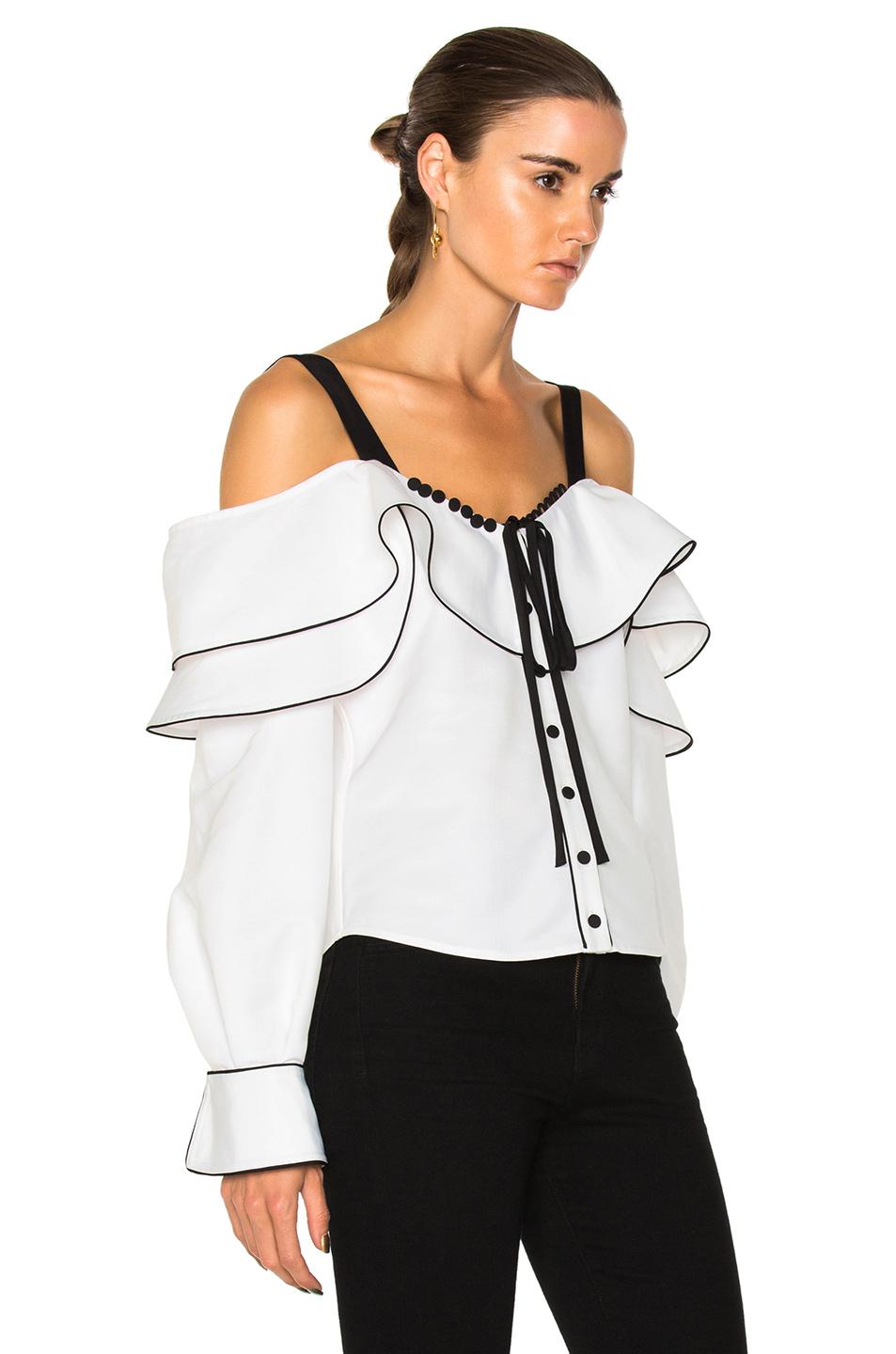 cotton frill top