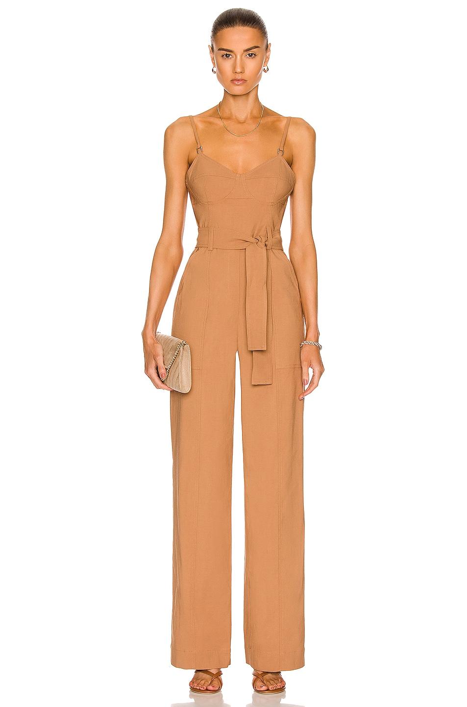 A.L.C. Linen Mila Jumpsuit | Lyst