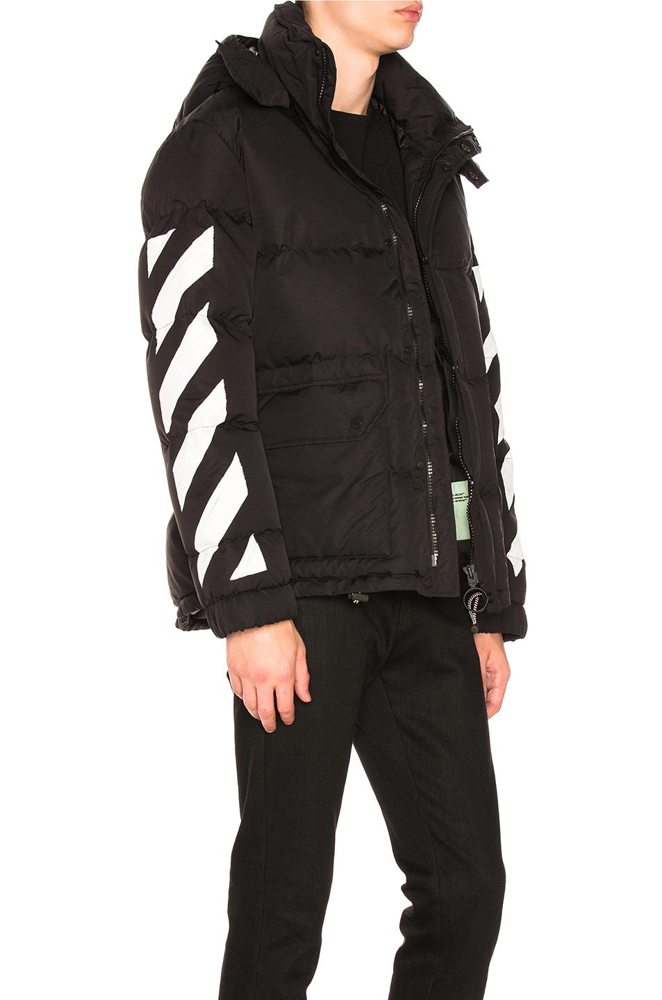 off white diagonal jacket