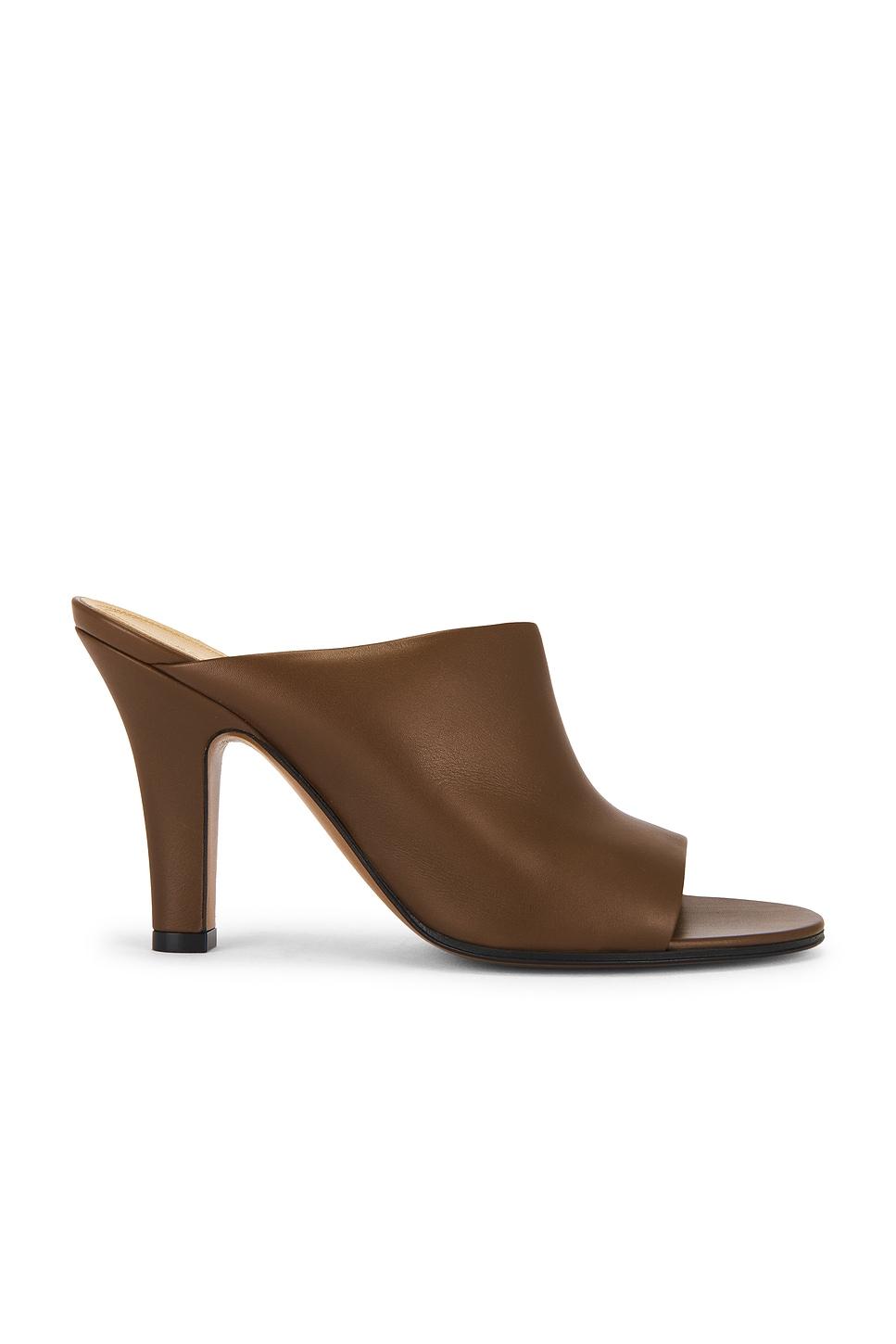 【in a row】Buckle Stiletto Mule Black Western Buckle High Stiletto Heeled Mules | Footwear
