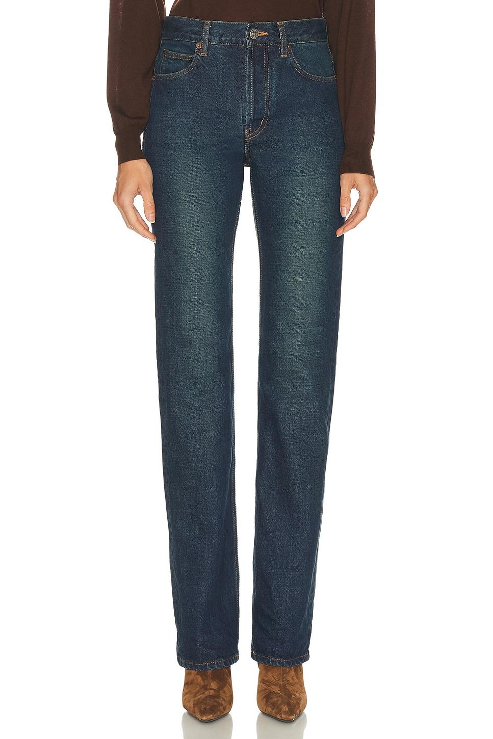 Mens Jeans Jean Saint Laurent Femme Yves Saint Laurent Denim Discount - Main Image