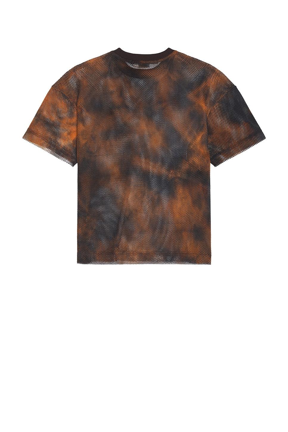 ★ANDERSSON BELL★ COW PRINTED MESH TSHIRTS atb1288m(BROWN) COW PRINTED MESH T-SHIRTS atb1288m(BROWN) – Andersson Bell