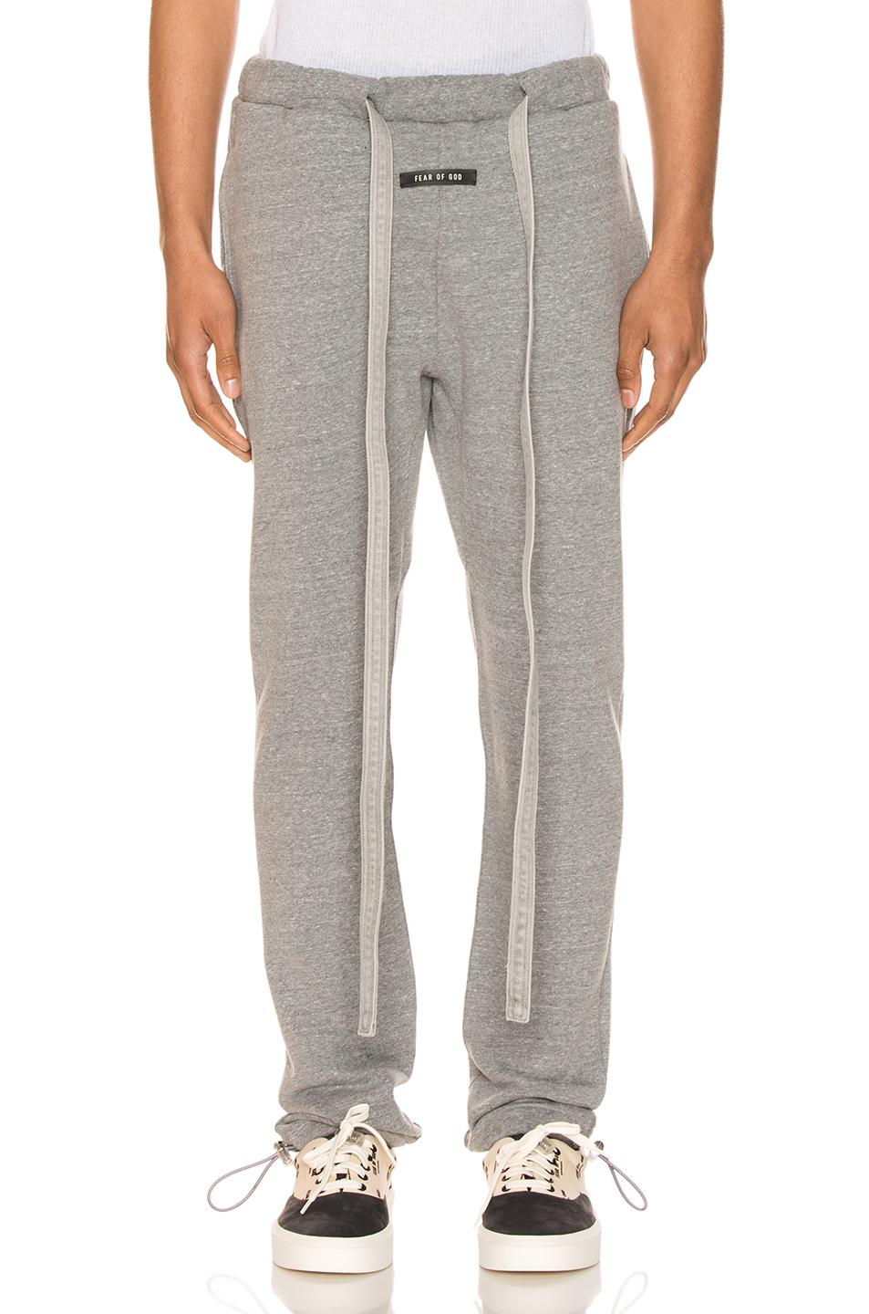 Fear Of God Cotton Core Sweatpant in Heather Grey (Gray) for Men - Lyst