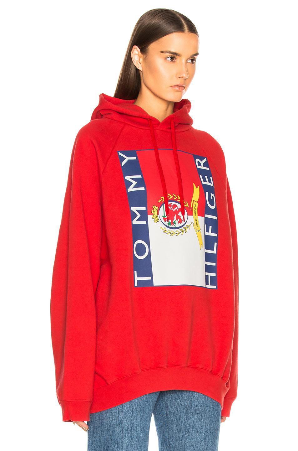 vetements tommy hilfiger hoodie