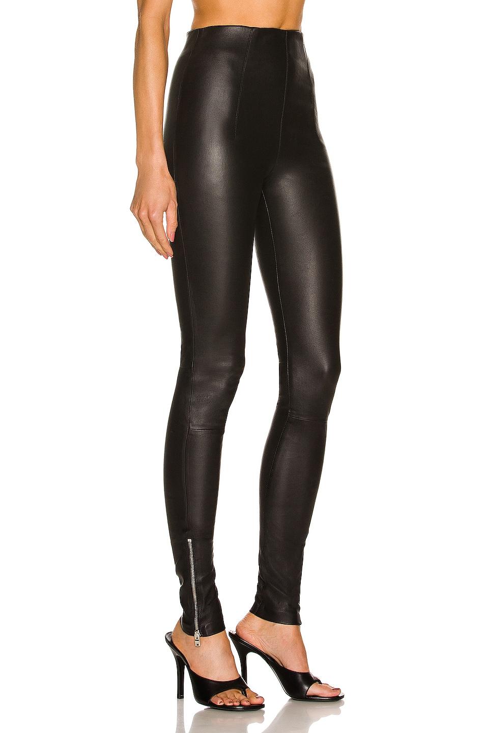 Amiri Leather legging in Black | Lyst
