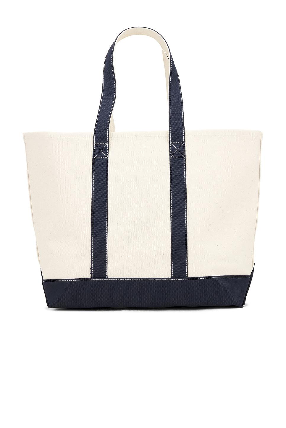 Sporty & Rich 94 ラケットクラブ ツートーン トートバッグ ☆Sporty & Rich☆94 ラケットクラブ ツートン トートバッグ
