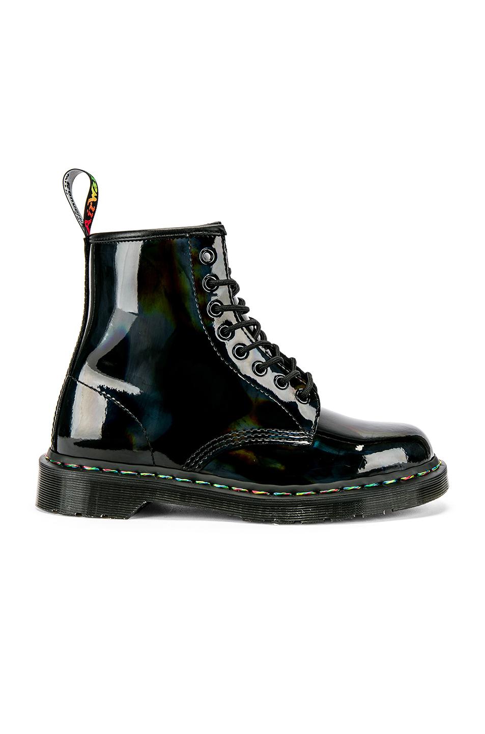 dr martens rainbow boots