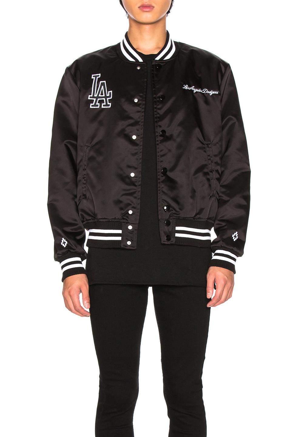 black dodger windbreaker
