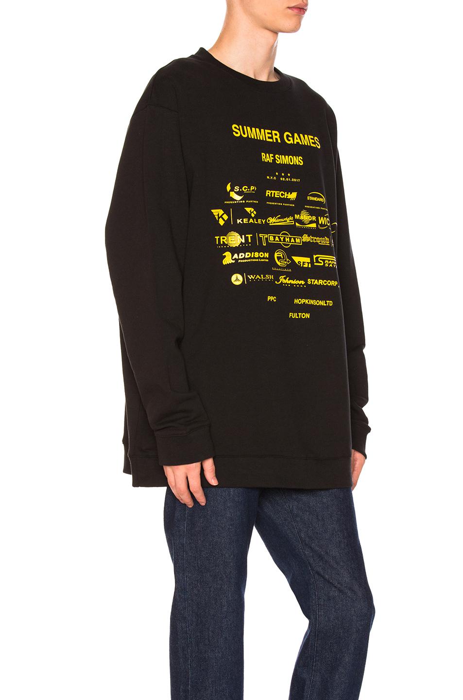 raf simons sweater sale