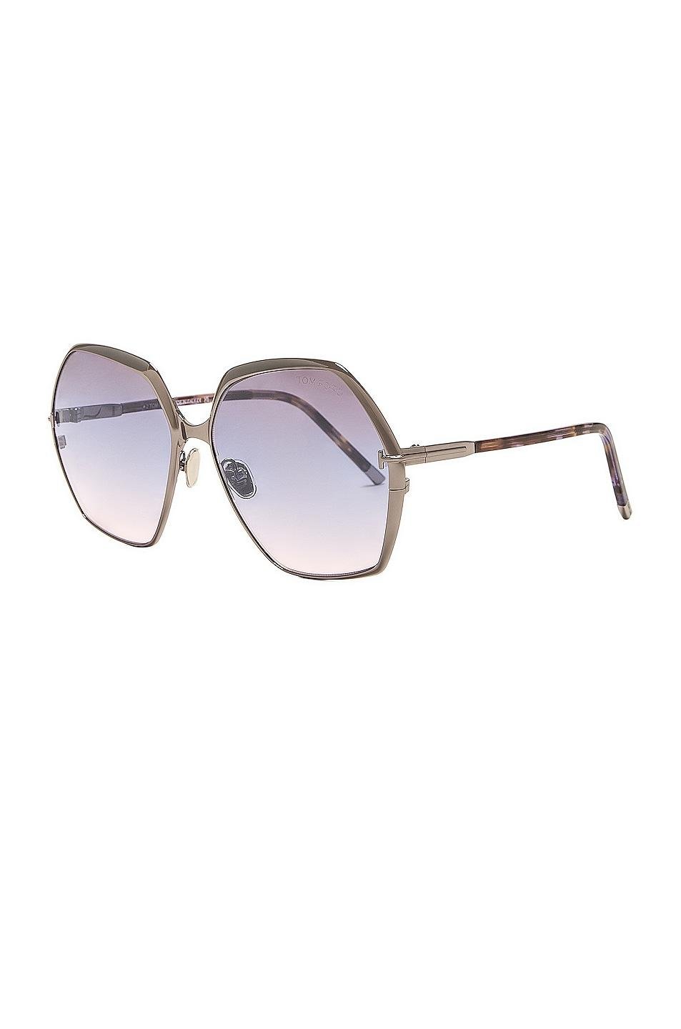 Tom Ford Fonda Sunglasses in Blue | Lyst