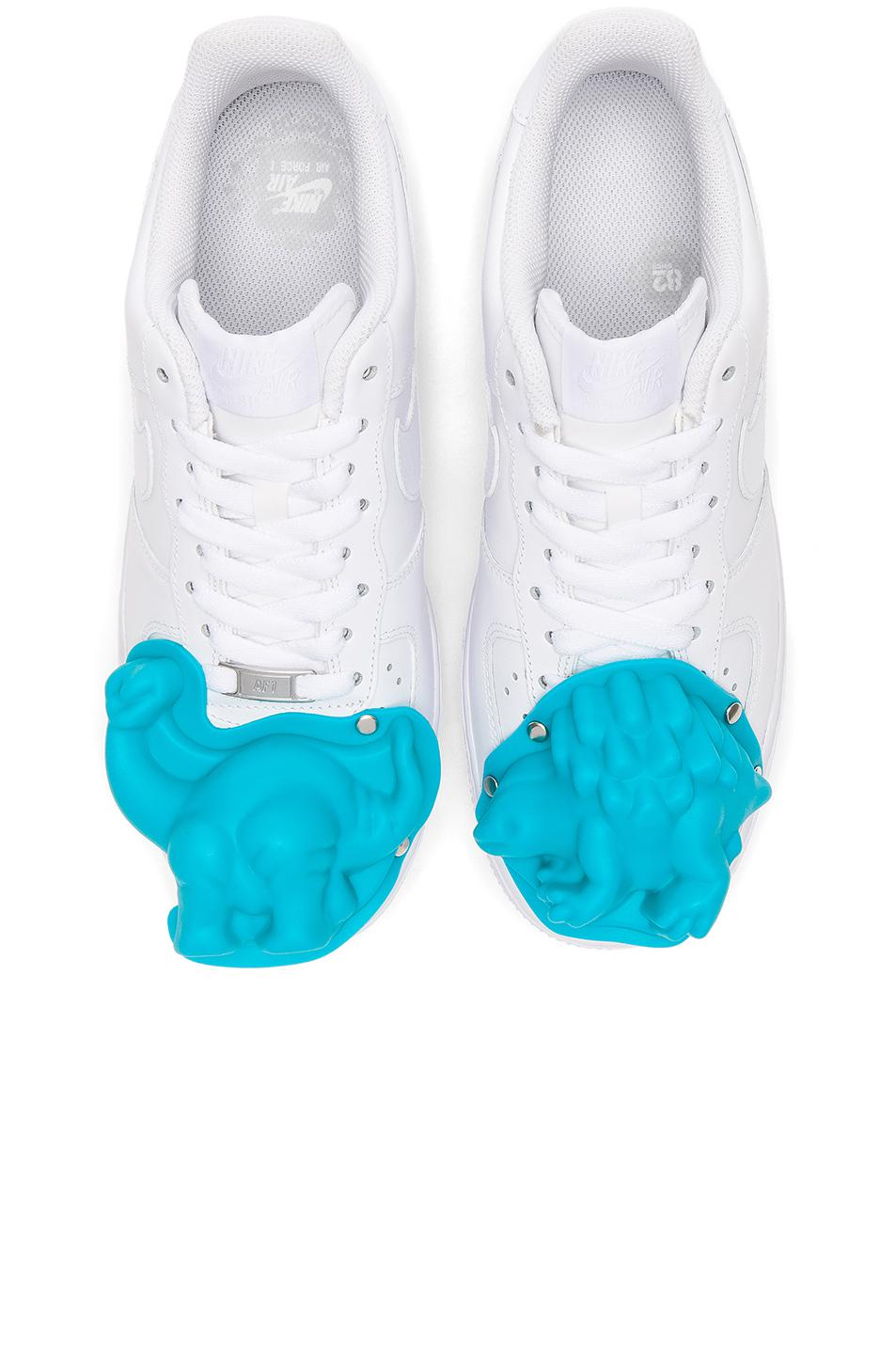 comme des garcons air force 1 white