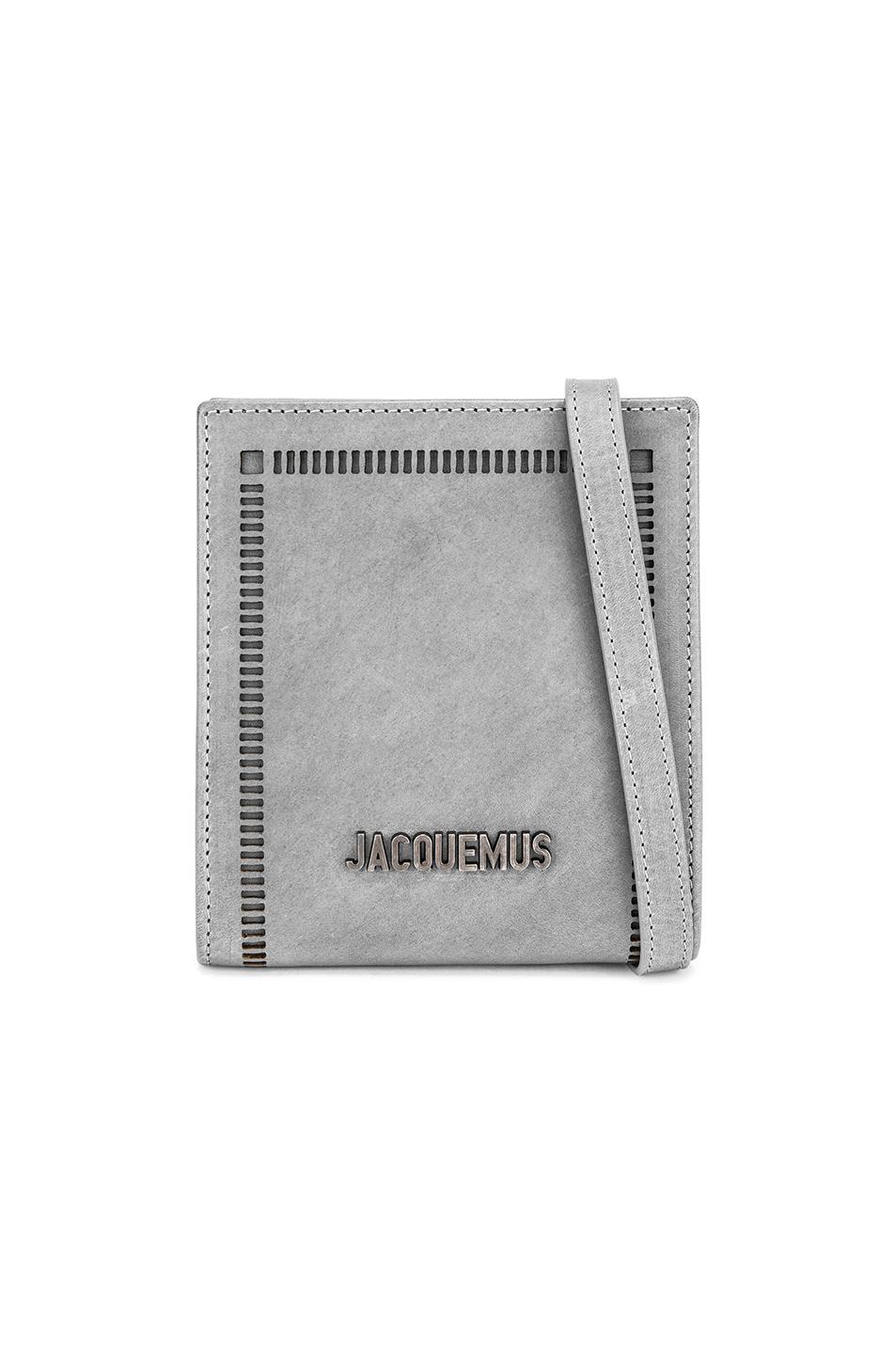 Jacquemus Neck Wallet in Stone Grey (Gray) for Men Lyst