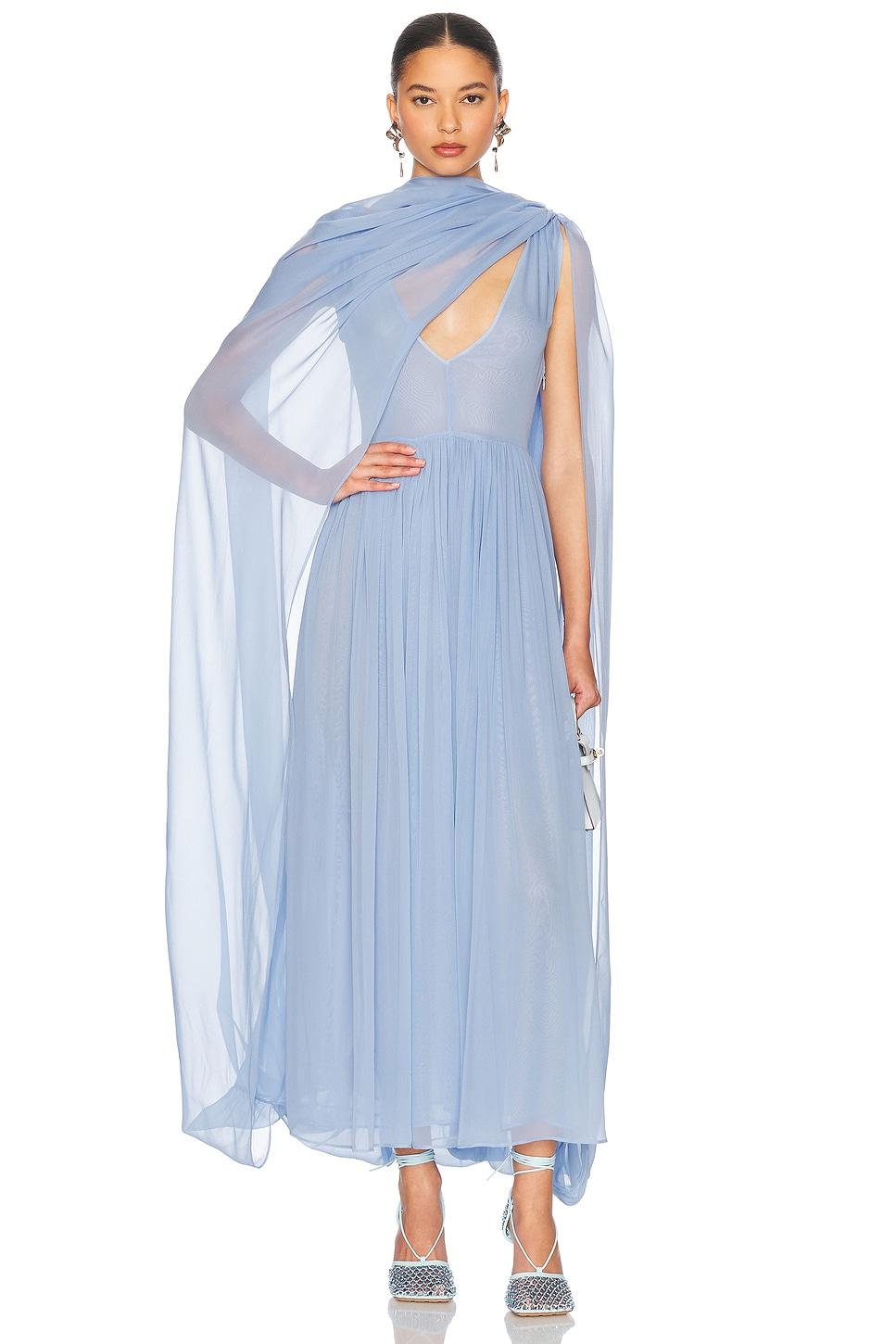 helsa mesh dress Sheer Knit Curve Maxi Dress