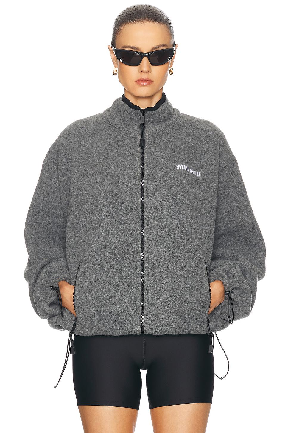Miu Miu Poplin Bomber Jacket | Red | FARFETCH
