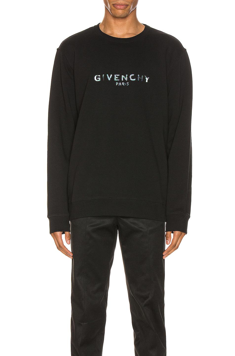 Givenchy Cotton Sweatshirt in Black for Men - Save 30% - Lyst