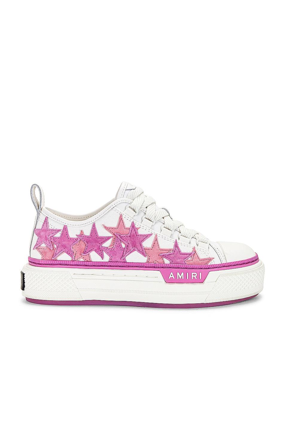 【AMIRI】WOMEN'S STARS COURTロースニーカー Amiri Platform Stars Court Low Sneakers | Saks Fifth Avenue