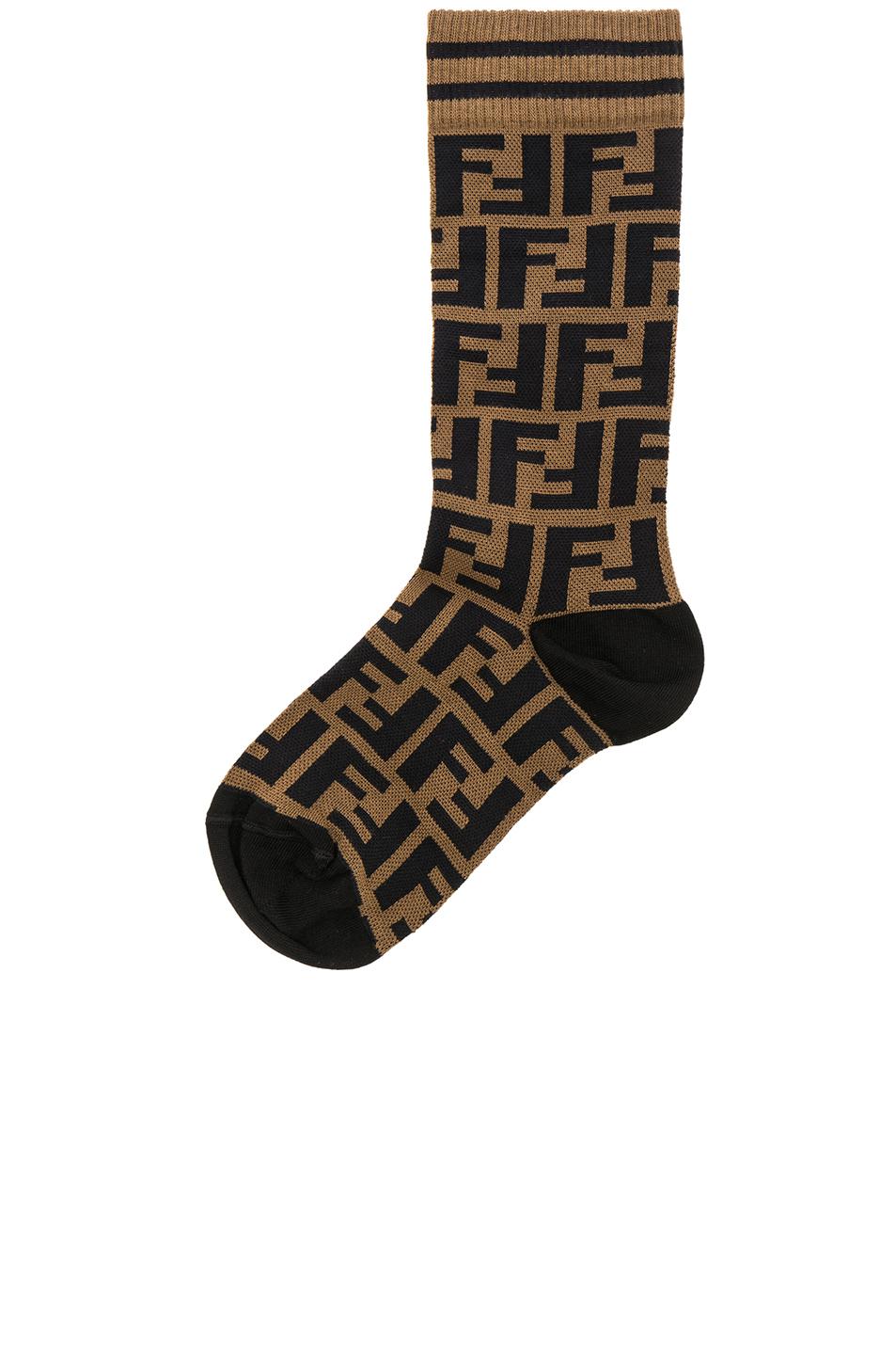black fendi socks