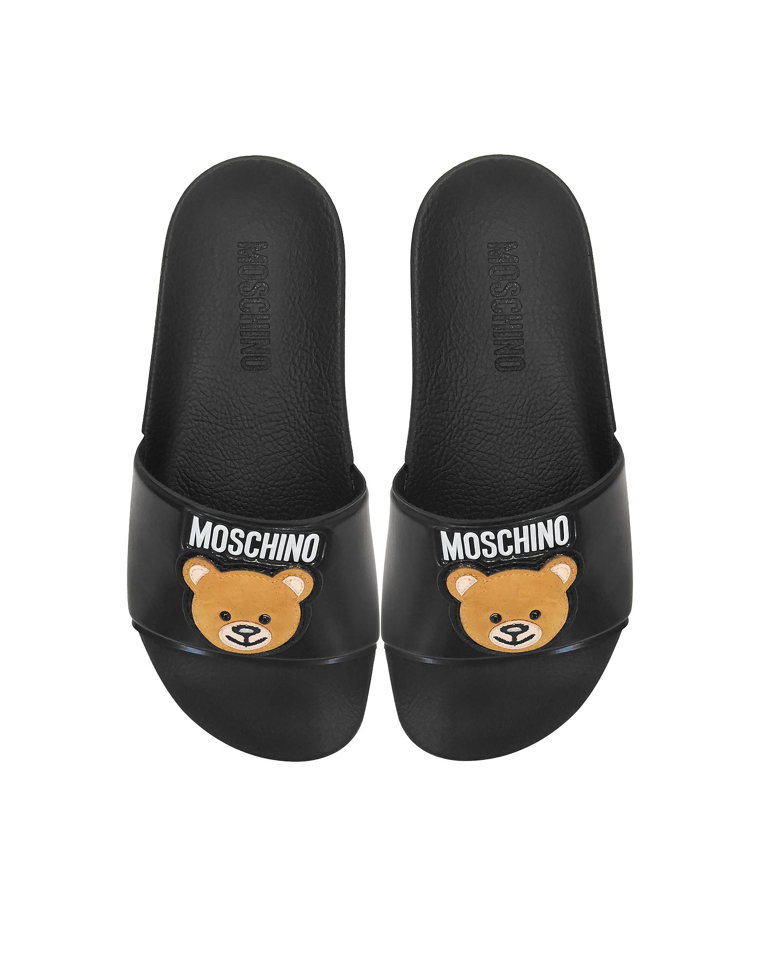slippers moschino