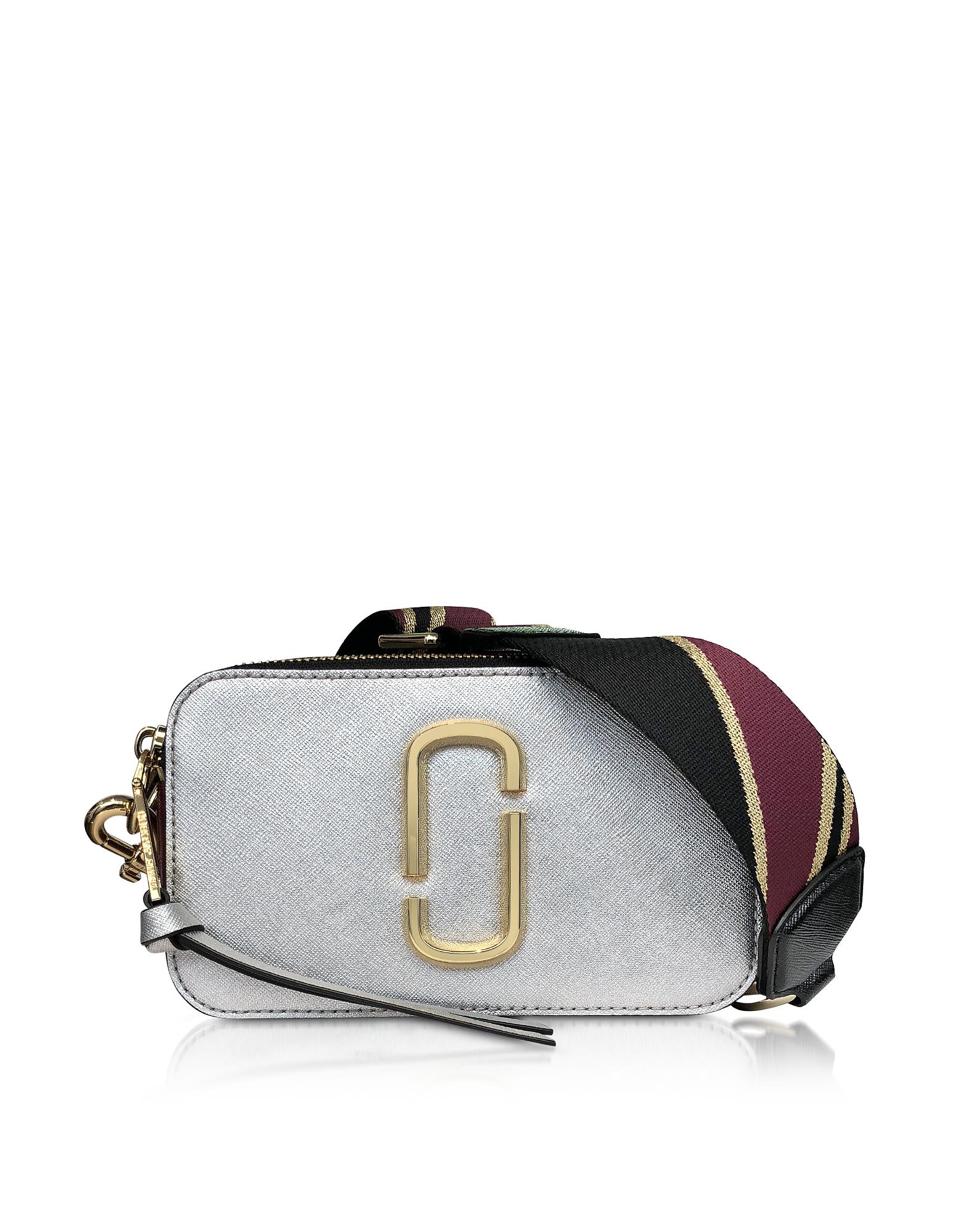 marc jacobs metallic leather pouch