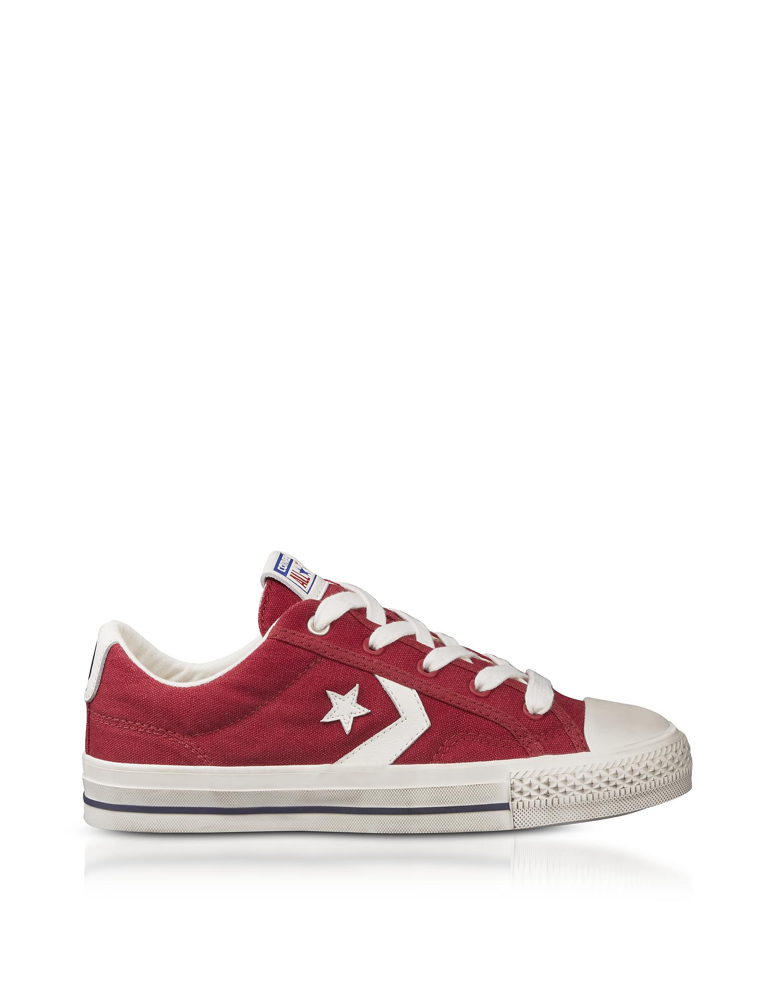 New Hombre Converse Rojo Star Player Ox Canvas Trainers Lace Up New Canvas Hombre Converse Rojo Star Player Ox Canvas New Trainers Lace Up a289a1