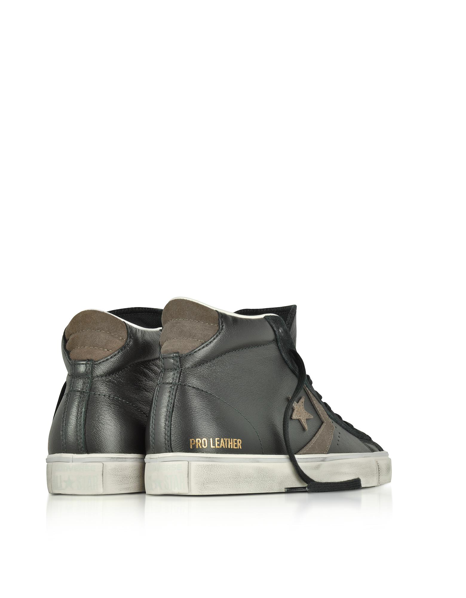 converse lifestyle pro leather vulc distressed mid converse lifestyle pro leather vulc distressed mid