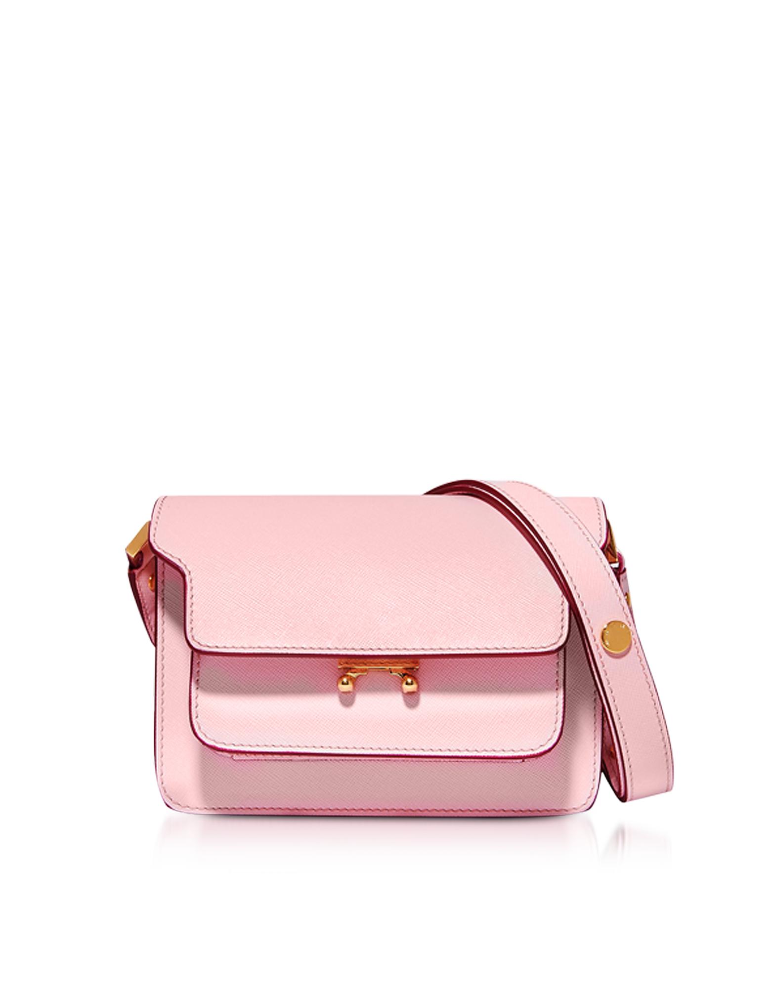 marni trunk bag pink